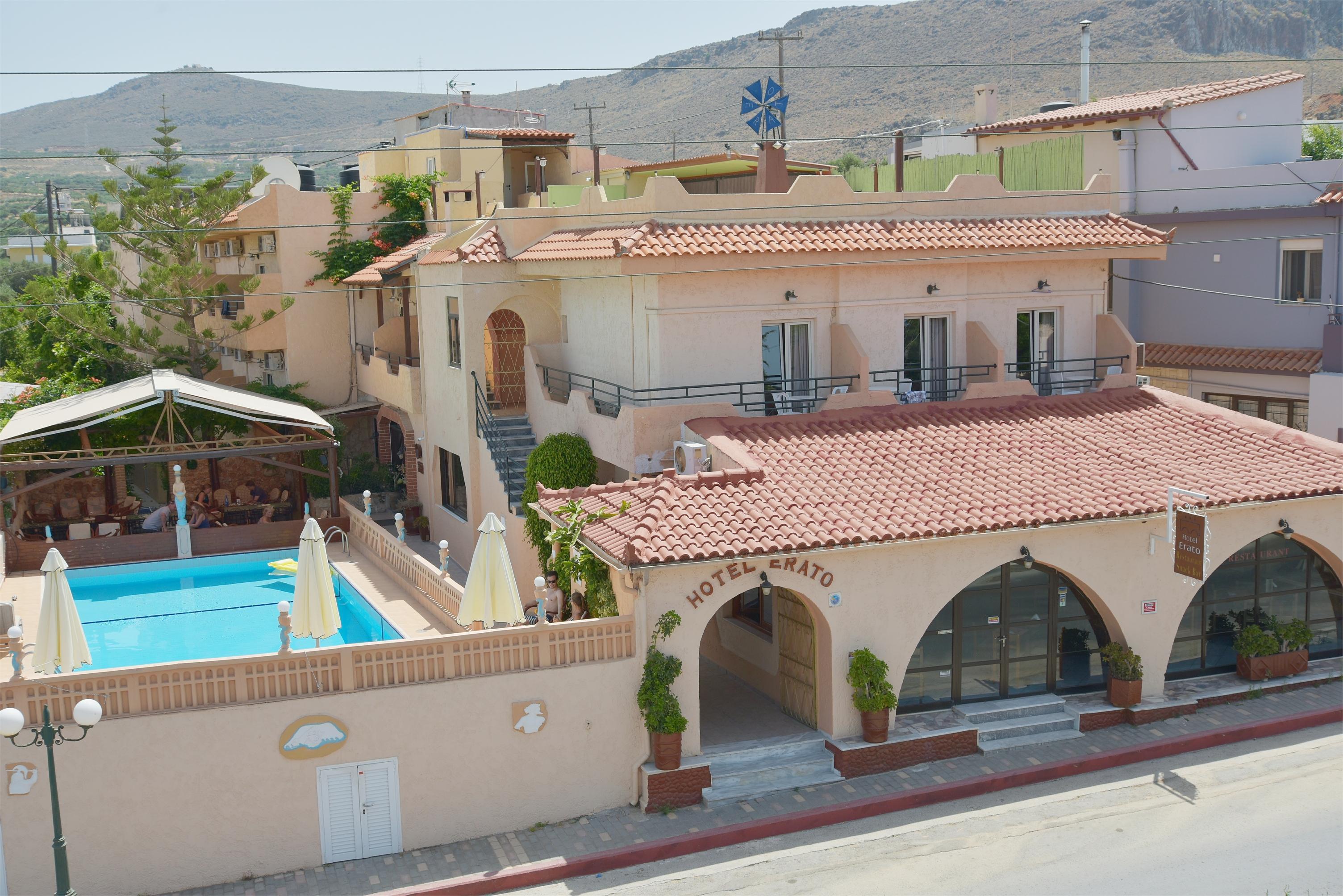 Erato Hotel Gournes Gouvon Exterior photo